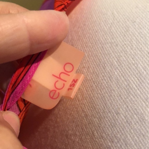 ECHO Printed Caftan Coverup One Size - Picture 4 of 5